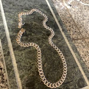 New heavy sterling silver necklace
